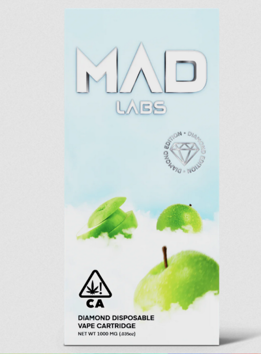 Buy MAD LABS 1G Diamond Disposable - Sour Apple