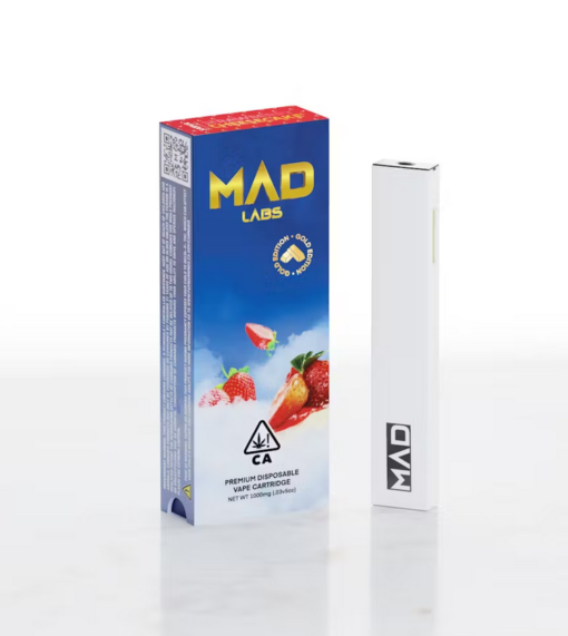 Buy MAD LABS 1G Diamond Disposable Vape - Strawberry Cheesecake