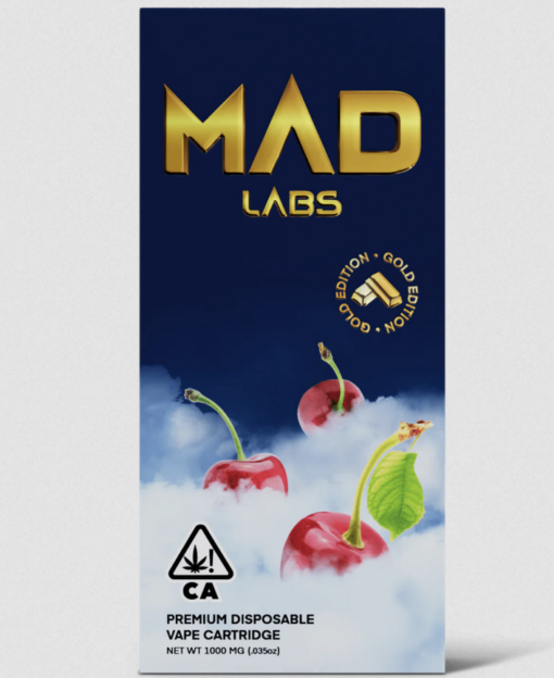 Buy Mad Labs 1G Gold Disposable Vape