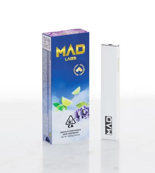 Buy Mad Labs 1G Gold Disposable Vape