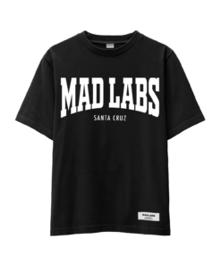 MAD LABS SANTA CRUZ T-SHIRT – BLACK