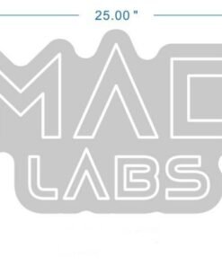 MAD LABS LOGO LED SIGN - WHITE