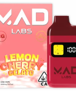 Mad Labs 2G Disposable Lemon cherry gelato,Mad Labs 2G Disposable,Mad Labs 2G,Mad Labs Disposable