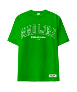 MAD LABS EST 2019 T-SHIRT - GREEN