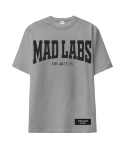 MAD LABS LOS ANGELES T-SHIRT - GRAY