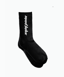 MAD LABS CREW SOCKS – BLACK