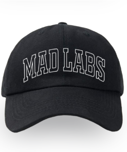 MAD LABS EST 2019 MESH SNAPBACK HAT – BLACK