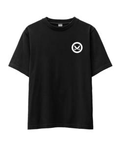 MAD Mad Face LOGO T-SHIRT - BLACK