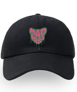 MAD LABS MELTING LOGO SNAPBACK HAT – BLACK