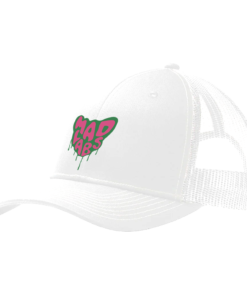 MAD LABS MELTING LOGO SNAPBACK HAT – WHITE